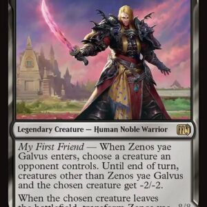 Zenos yae Galvus // Shinryu, Transcendent Rival (FIN #127, NM, nonfoil, EN)