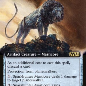 Sparkhunter Masticore (M21 #384, NM, nonfoil, EN)