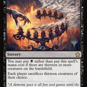 Blasphemous Edict (PFDN #57p, NM, foil, EN)