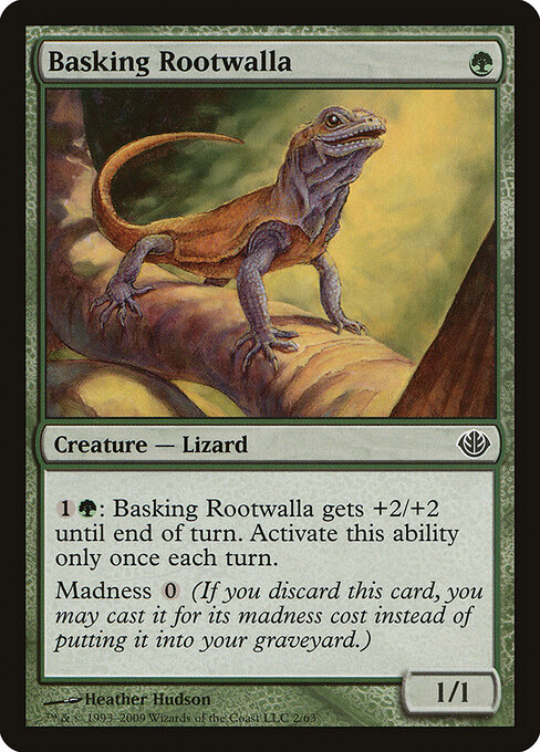 Basking Rootwalla (DDD #2, NM, nonfoil, EN)