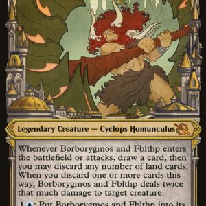 Borborygmos and Fblthp (MOM #303, NM, nonfoil, EN)