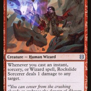 Rockslide Sorcerer (ZNR #154, NM, nonfoil, EN)