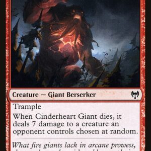 Cinderheart Giant (KHM #126, NM, nonfoil, EN)