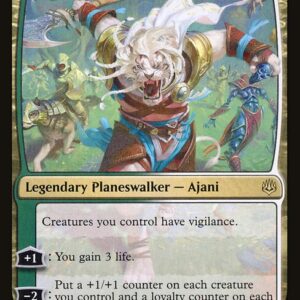Ajani, the Greathearted (PLST #WAR-184, NM, nonfoil, EN)