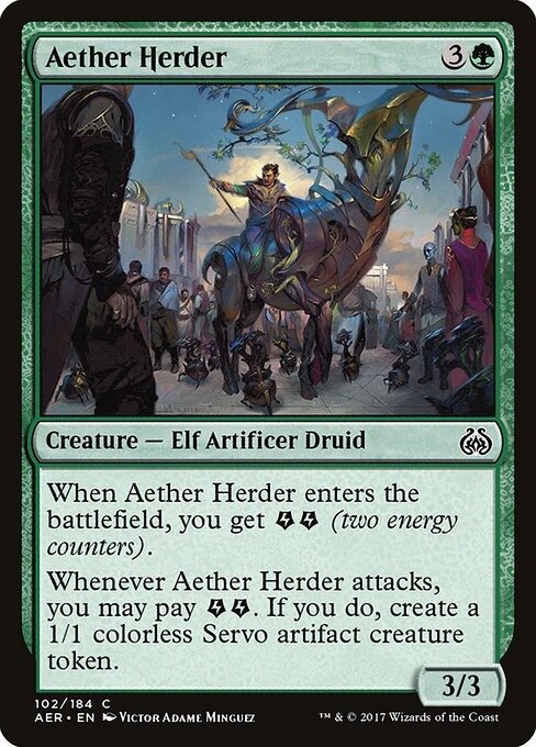 Aether Herder (AER #102, NM, nonfoil, EN)